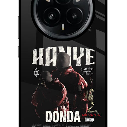 Donda Kanye West Realme 14 Pro Plus 5G Glass Case