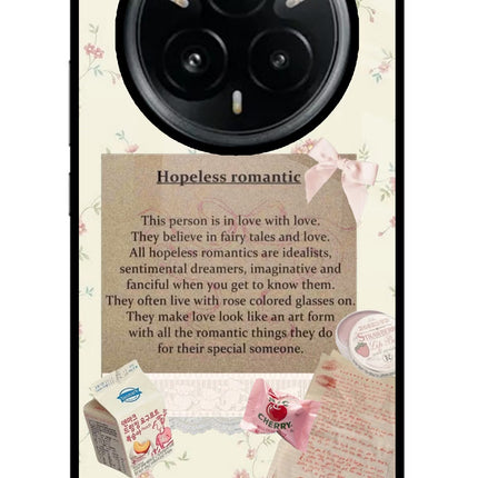 Hopeless Romantic Realme 14 Pro Plus 5G Glass Case