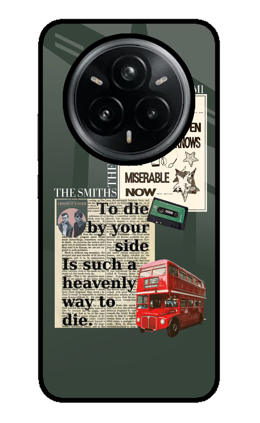 The Smiths Realme 14 Pro Plus 5G Back Cover, Glass case