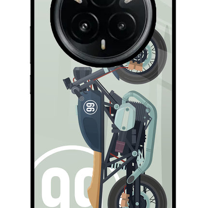 Classic Cafe Racer 99 Realme 14 Pro Plus 5G Glass Case