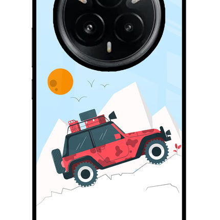 Mountain Trail Beast Realme 14 Pro Plus 5G Glass Case