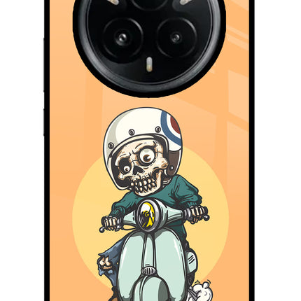 Undead Biker Realme 14 Pro Plus 5G Glass Case