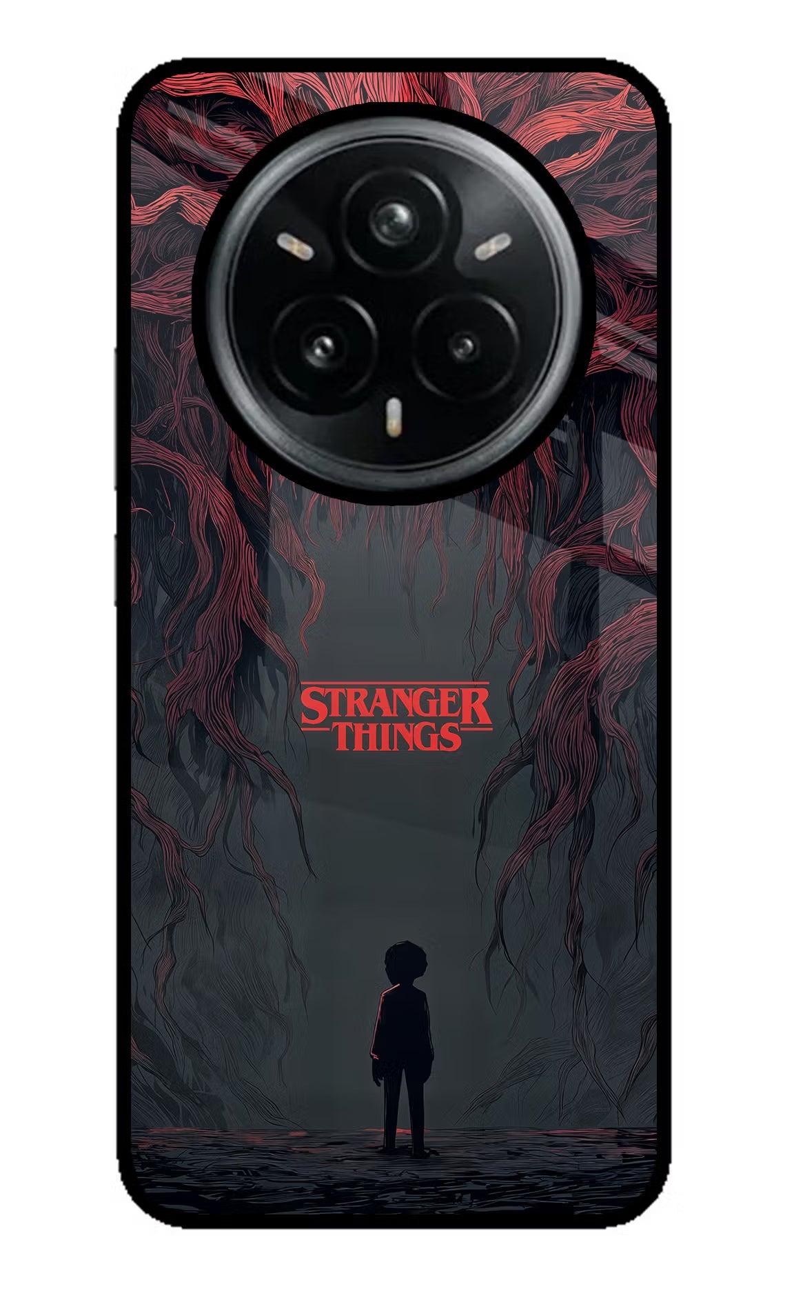 Ordinary Things Dark Side Realme 14 Pro Plus 5G Glass Case Back Cover by Casekaro