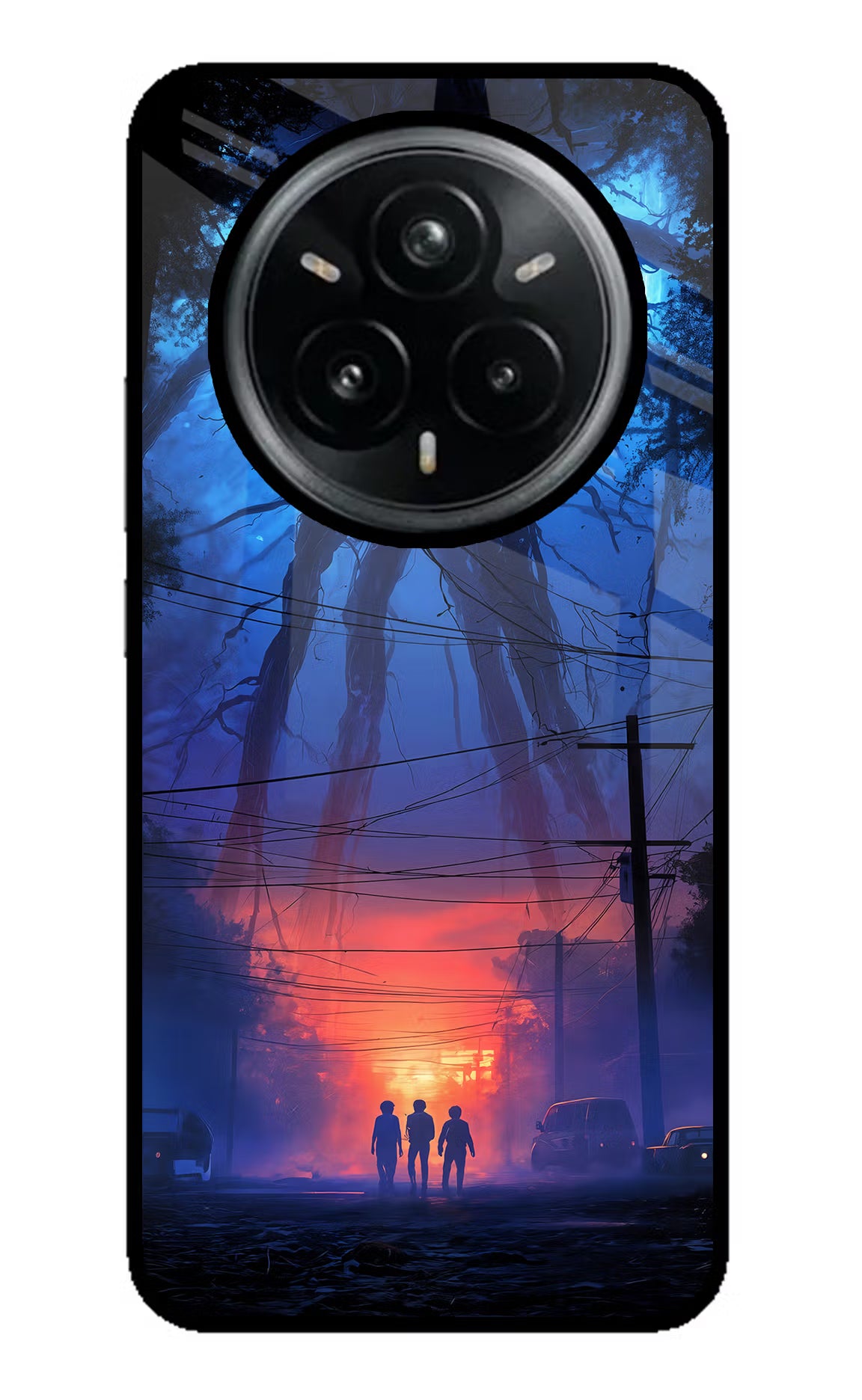 Ordinary Things Shadow Realme 14 Pro Plus 5G Glass Case Back Cover by Casekaro