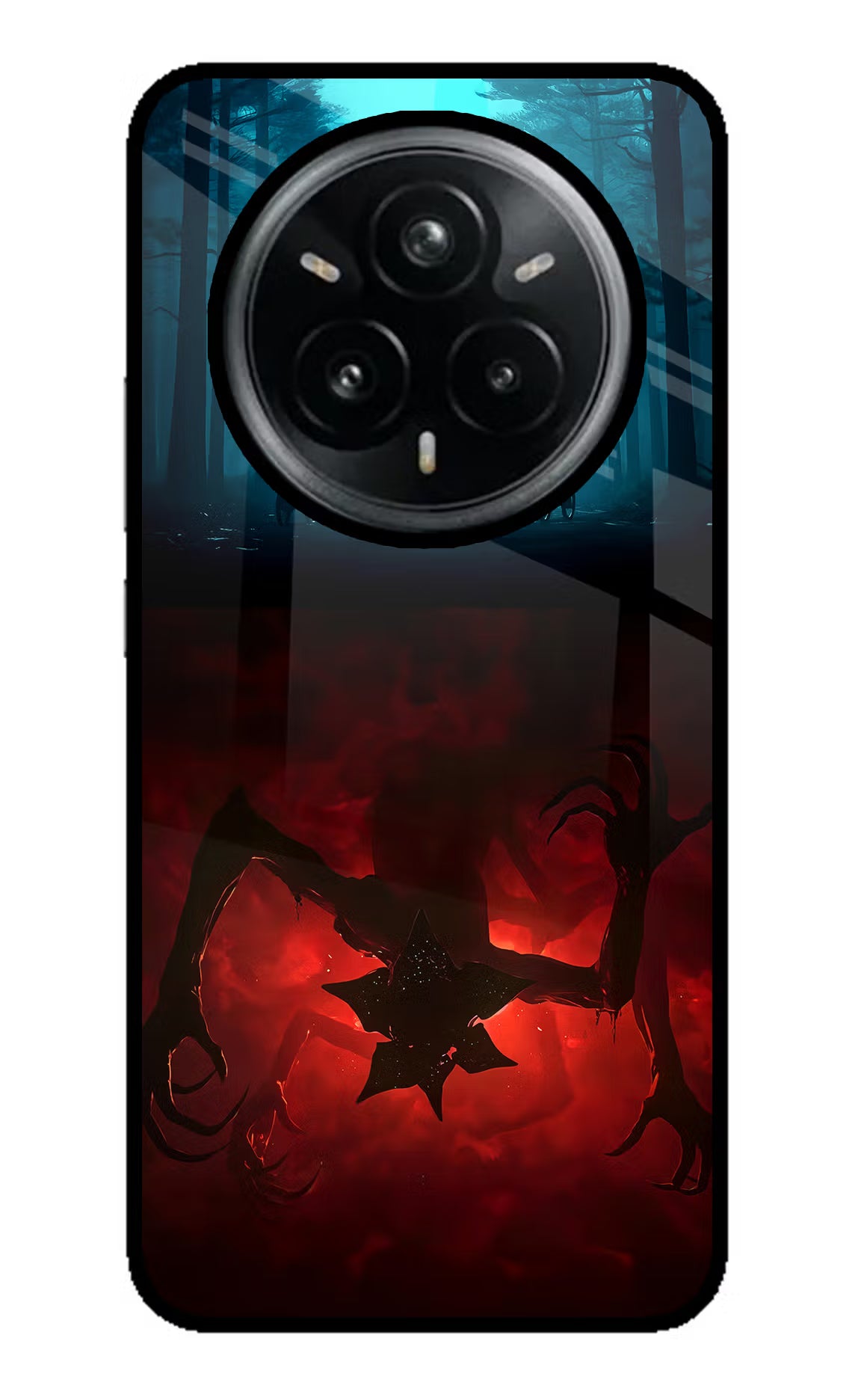 Ordinary Things Downside Up Realme 14 Pro Plus 5G Glass Case Back Cover by Casekaro