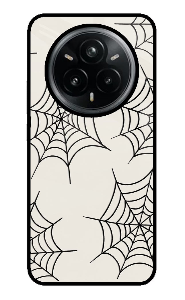 Spider Web Realme 14 Pro Plus 5G Glass Case