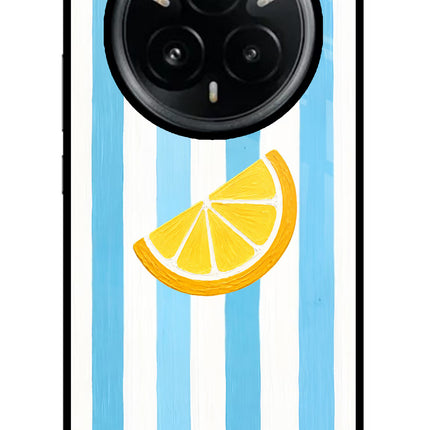 Summer Lemon Realme 14 Pro Plus 5G Glass Case