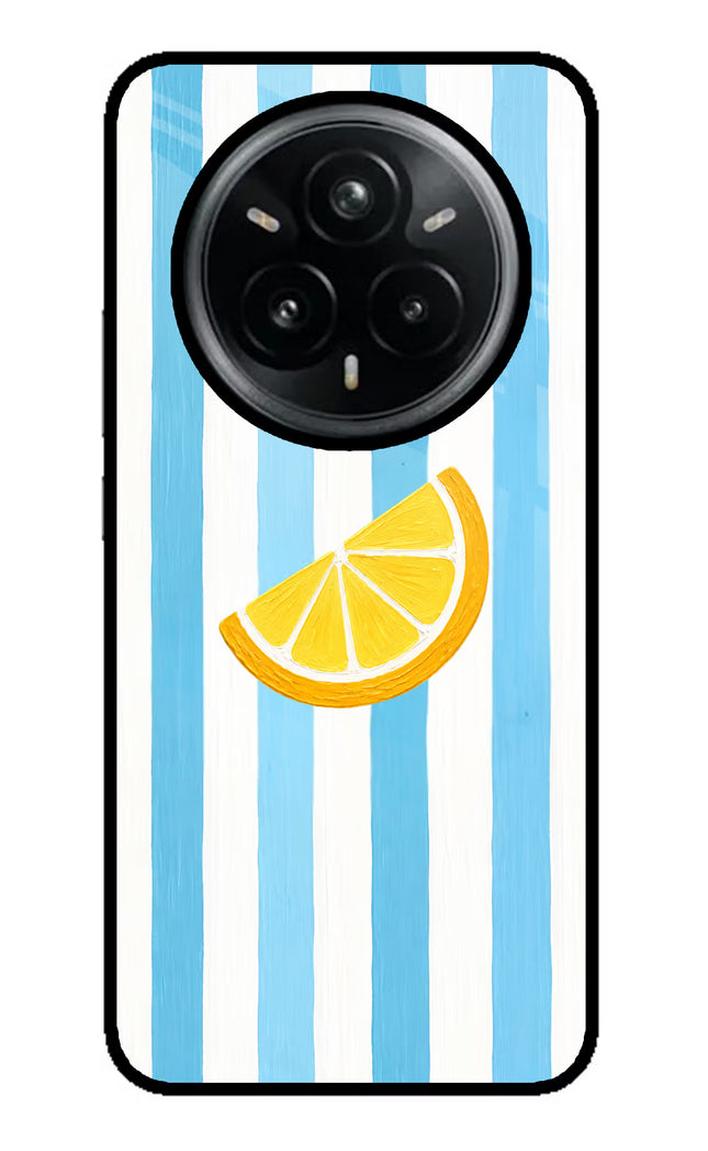 Summer Lemon Realme 14 Pro Plus 5G Glass Case