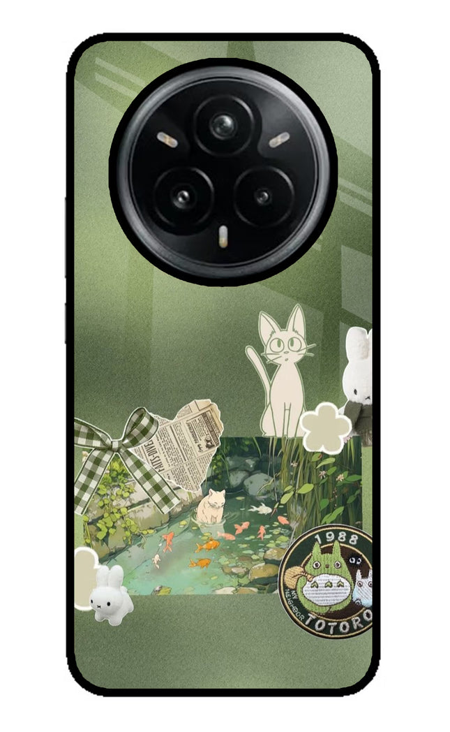 Aesthetic anime Realme 14 Pro Plus 5G Glass Case