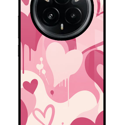Hearty case Realme 14 Pro Plus 5G Glass Case