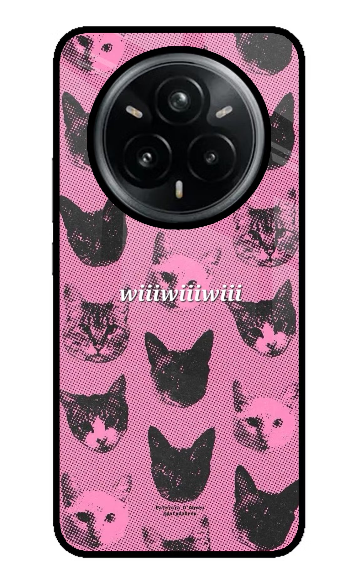 Pink Cats Realme 14 Pro Plus 5G Glass Case