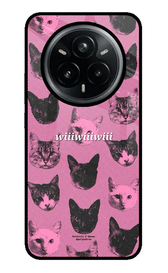 Pink Cats Realme 14 Pro Plus 5G Glass Case