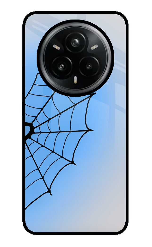 Blue Web Realme 14 Pro Plus 5G Glass Case