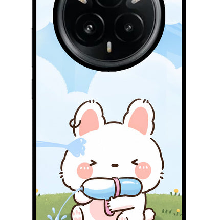 Bunny Treat Realme 14 Pro Plus 5G Glass Case