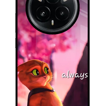 Always Cat Realme 14 Pro Plus 5G Glass Case