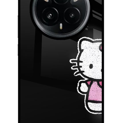 Kitty Charm Realme 14 Pro Plus 5G Glass Case