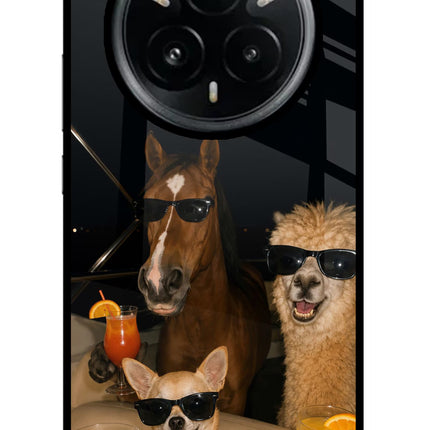 Party Squad Realme 14 Pro Plus 5G Glass Case