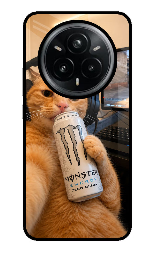 Gamer Cat Energy Realme 14 Pro Plus 5G Glass Case