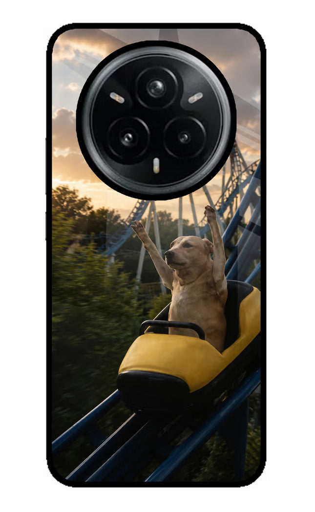 Rollercoaster Dog Realme 14 Pro Plus 5G Glass Case