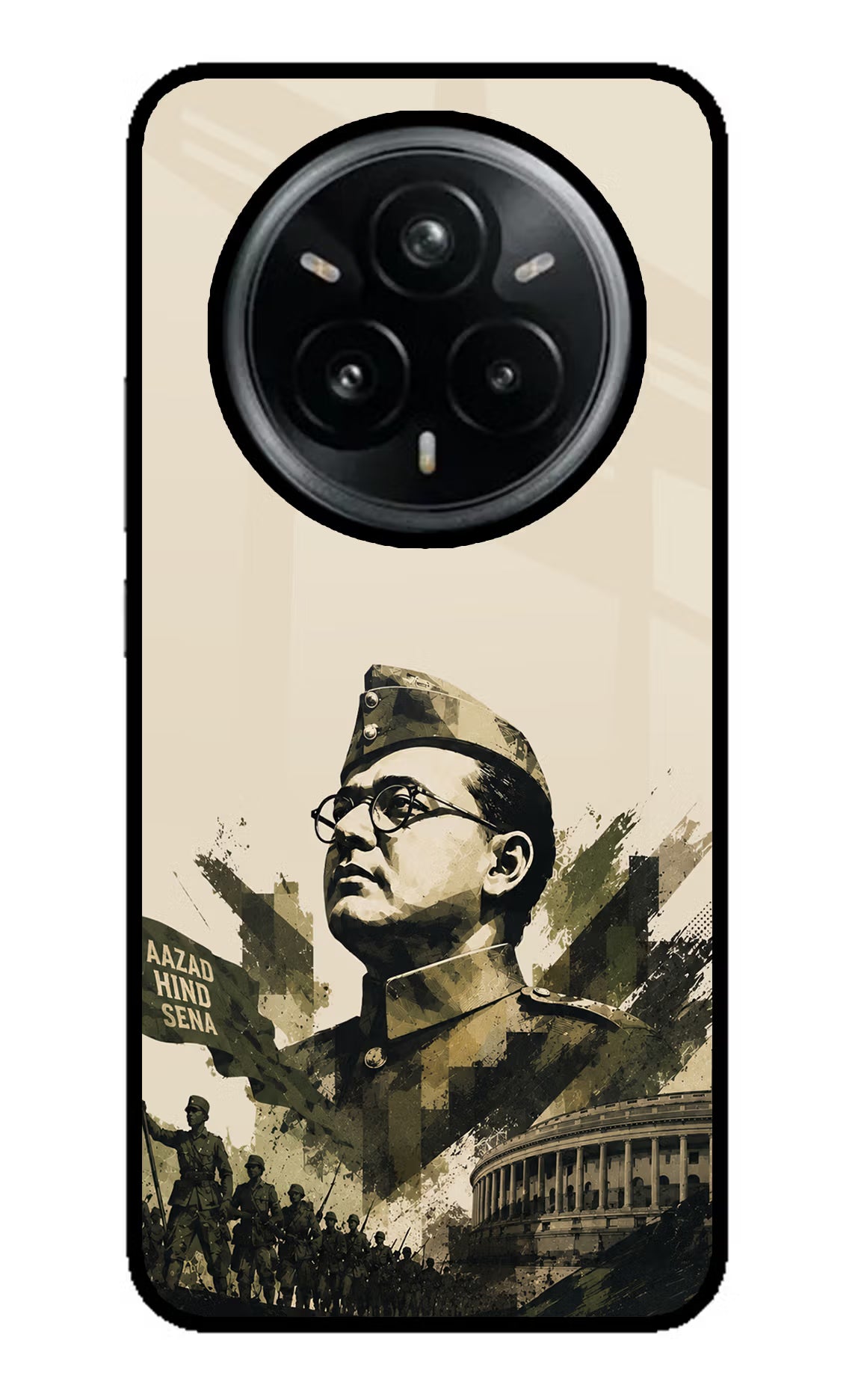 Netaji Rising Realme 14 Pro Plus 5G Glass Case