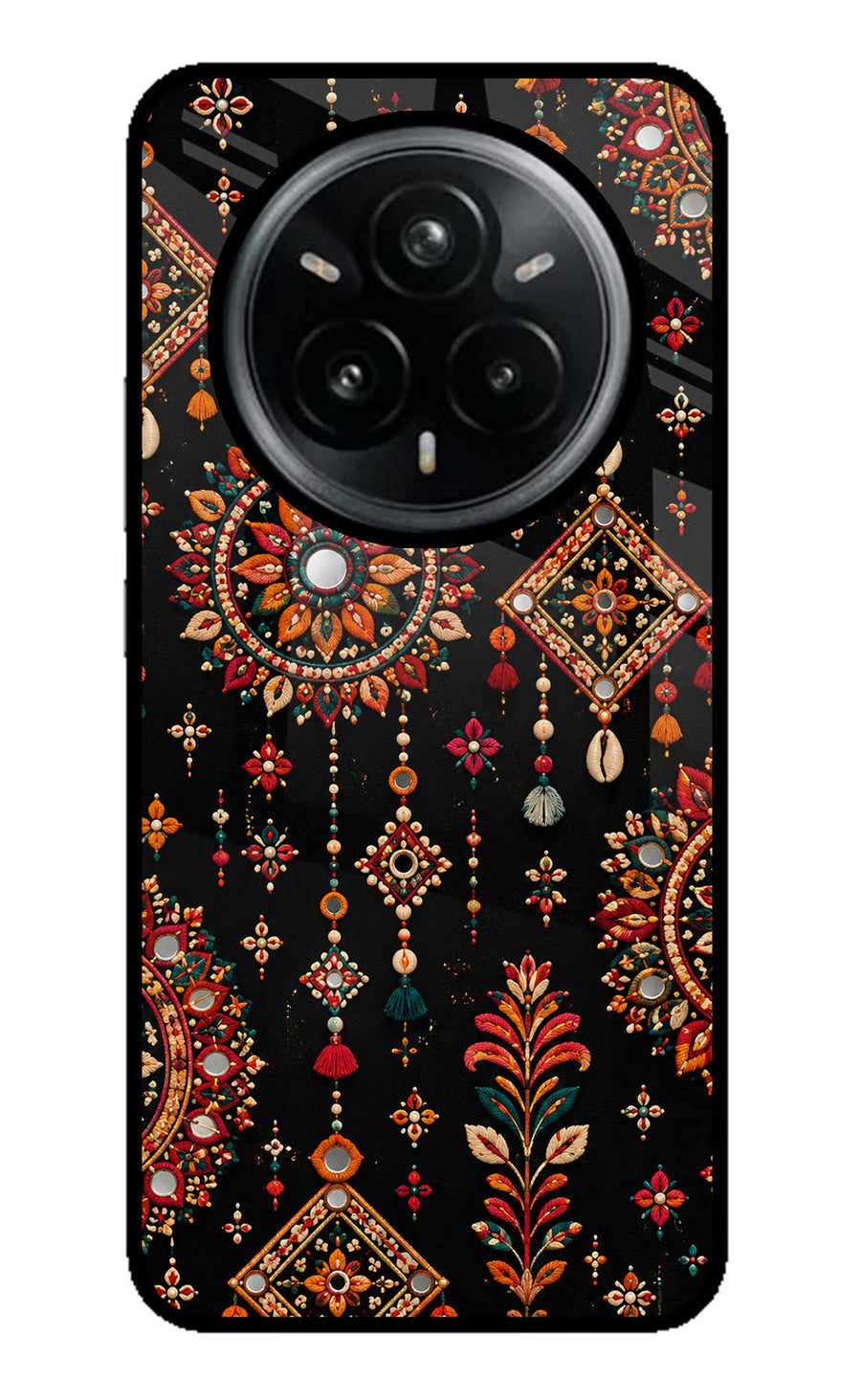 Boho Noir Realme 14 Pro Plus 5G Back Cover, Glass case