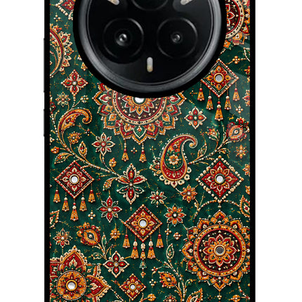 Green Pataka Realme 14 Pro Plus 5G Glass Case