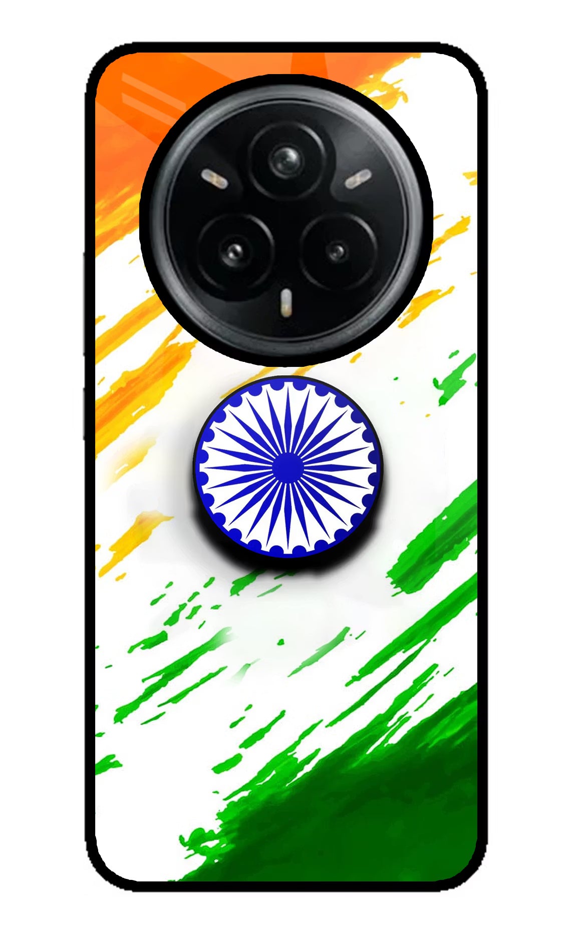 Indian Flag Ashoka Chakra Realme 14 Pro Plus 5G Pop Case by Casekaro