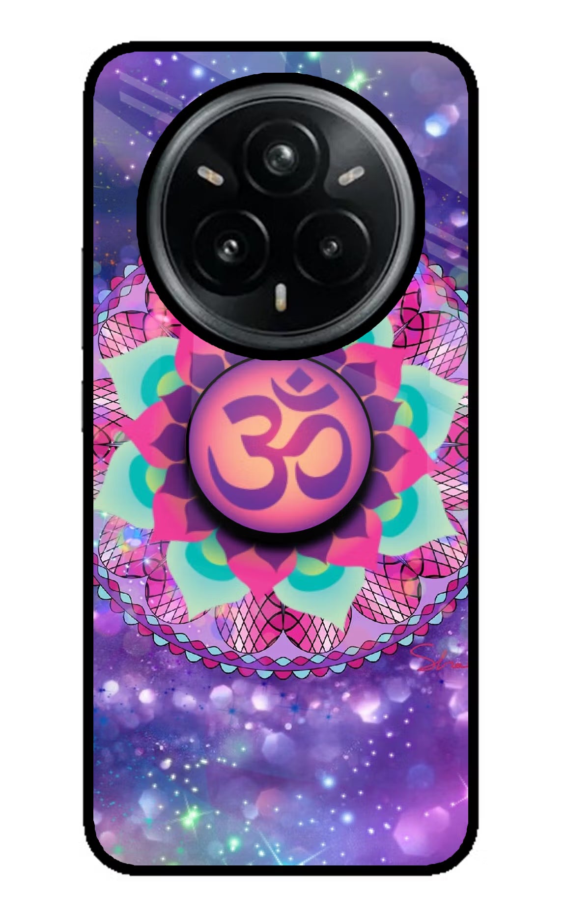 Om Purple Realme 14 Pro Plus 5G Pop Case by Casekaro