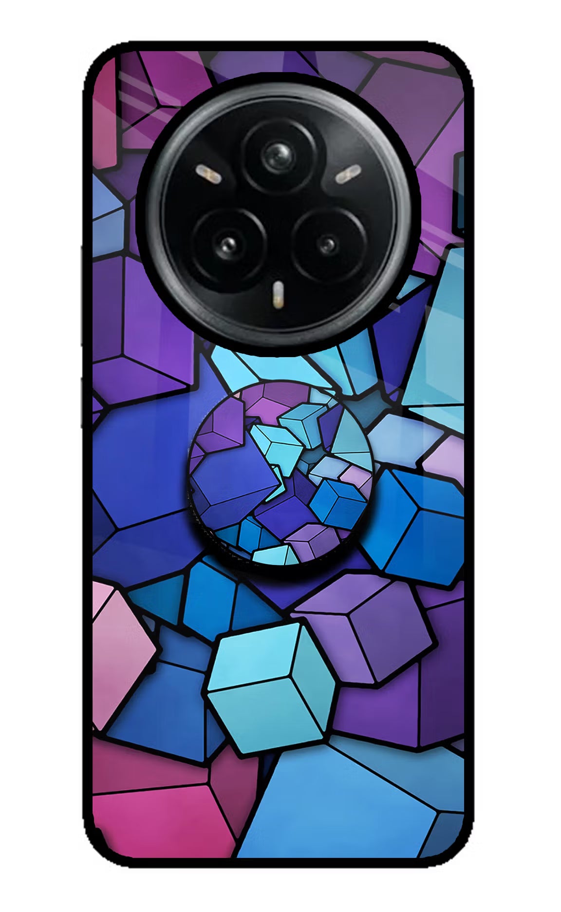 Cubic Abstract Realme 14 Pro Plus 5G Pop Case by Casekaro