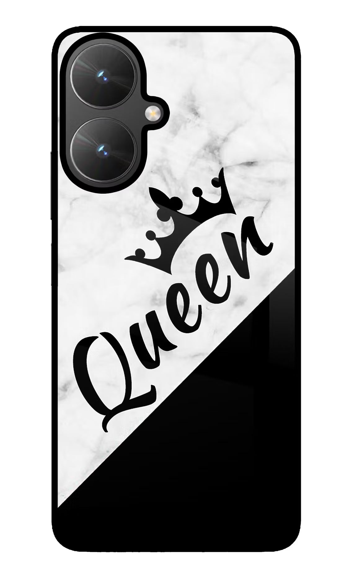 Queen Poco M6 5G Glass Case