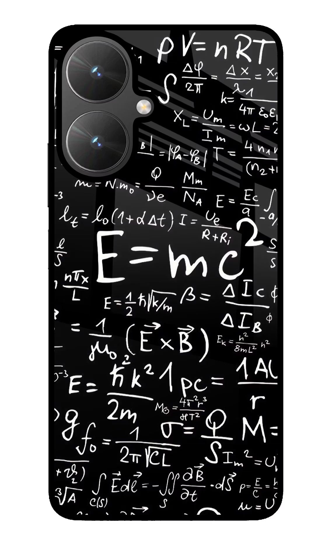 Physics Formula Poco M6 5G Glass Case