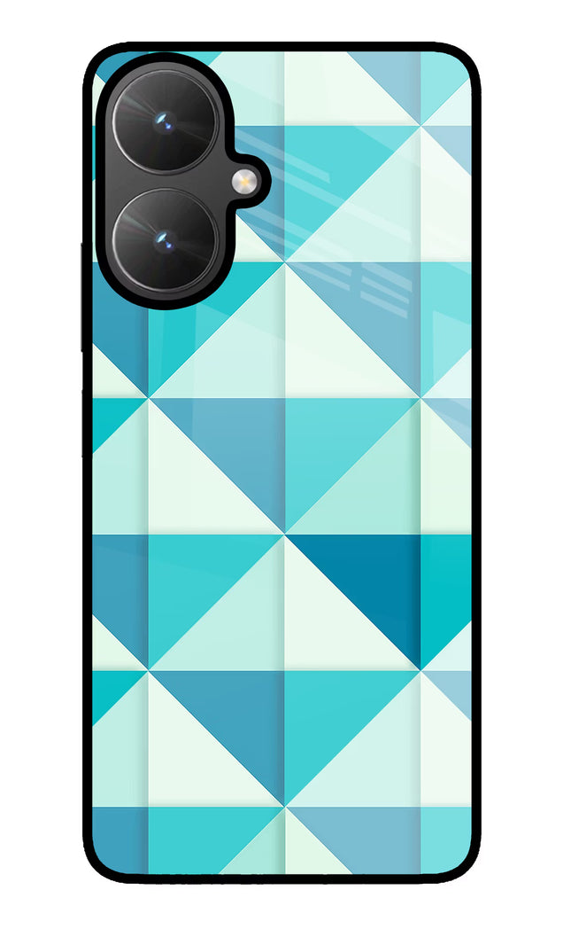Abstract Poco M6 5G Glass Case