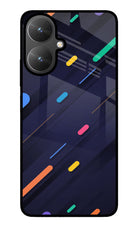 Abstract Design Poco M6 5G Glass Case