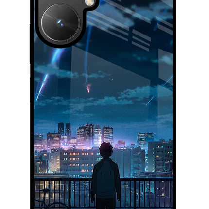 Anime Poco M6 5G Glass Case