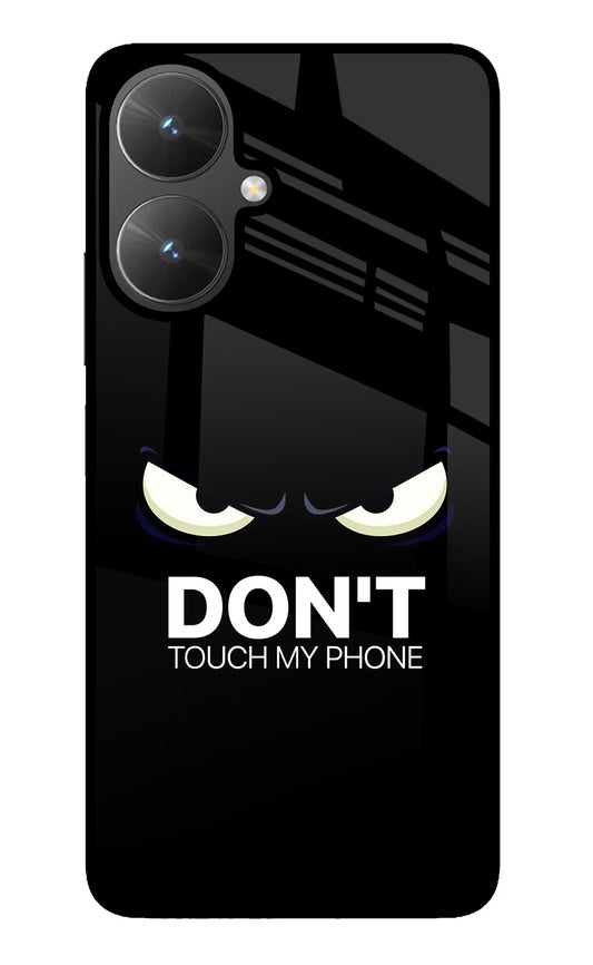 Don'T Touch My Phone Poco M6 5G Glass Case