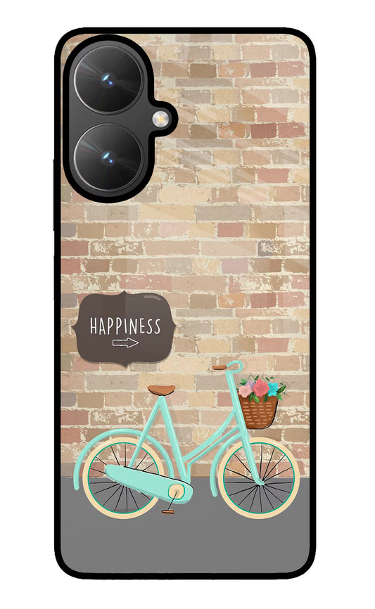 Happiness Artwork Poco M6 5G Glass Case