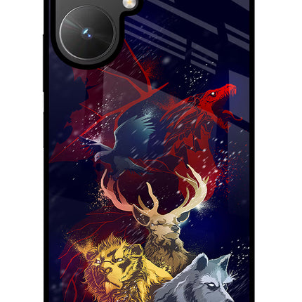 Game Of Thrones Poco M6 5G Glass Case Back Cover by Casekaro