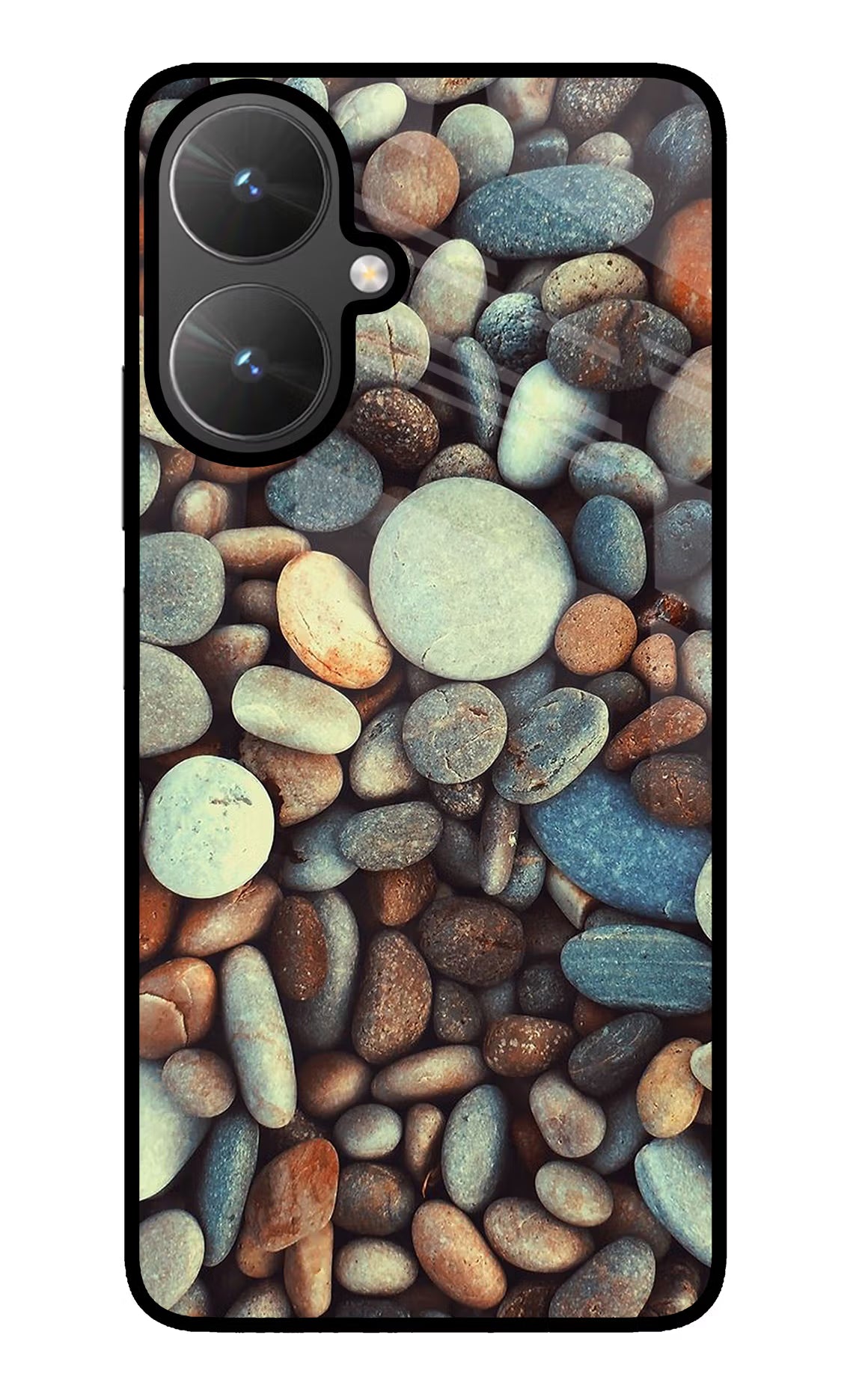 Pebble Poco M6 5G Glass Case Back Cover by Casekaro