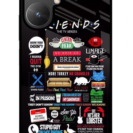 FRIENDS Poco M6 5G Glass Case
