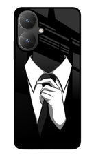 Black Tie Poco M6 5G Glass Case