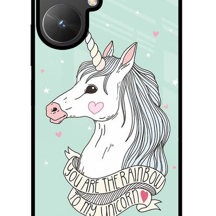 Unicorn Wallpaper Poco M6 5G Glass Case