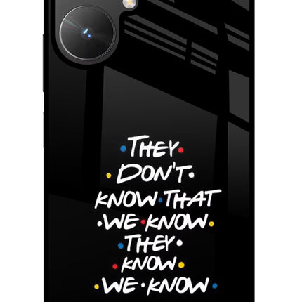 FRIENDS Dialogue Poco M6 5G Glass Case