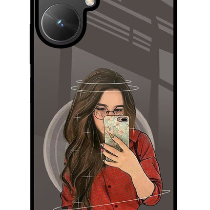 Selfie Queen Poco M6 5G Glass Case