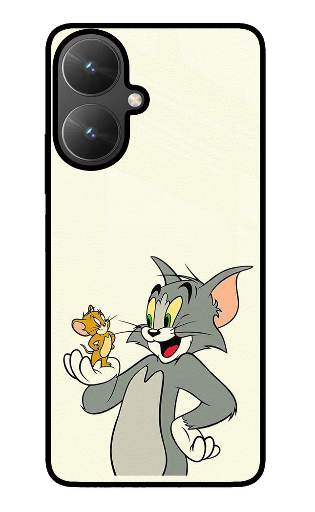 Tom & Jerry Poco M6 5G Glass Case