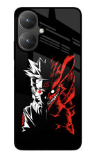 Naruto Two Face Poco M6 5G Glass Case