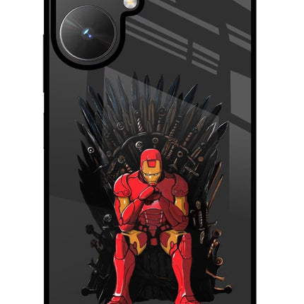 Ironman Throne Poco M6 5G Glass Case