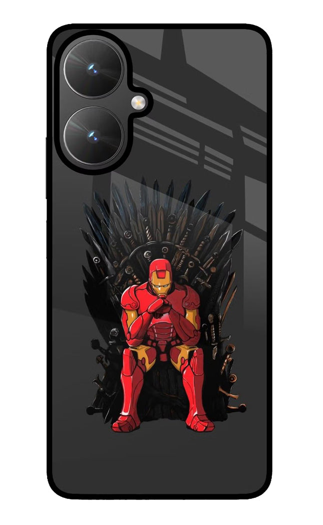 Ironman Throne Poco M6 5G Glass Case