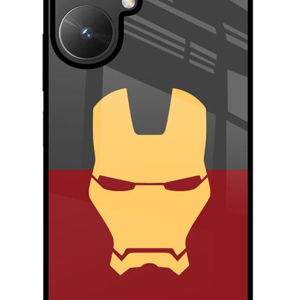 Ironman Poco M6 5G Glass Case