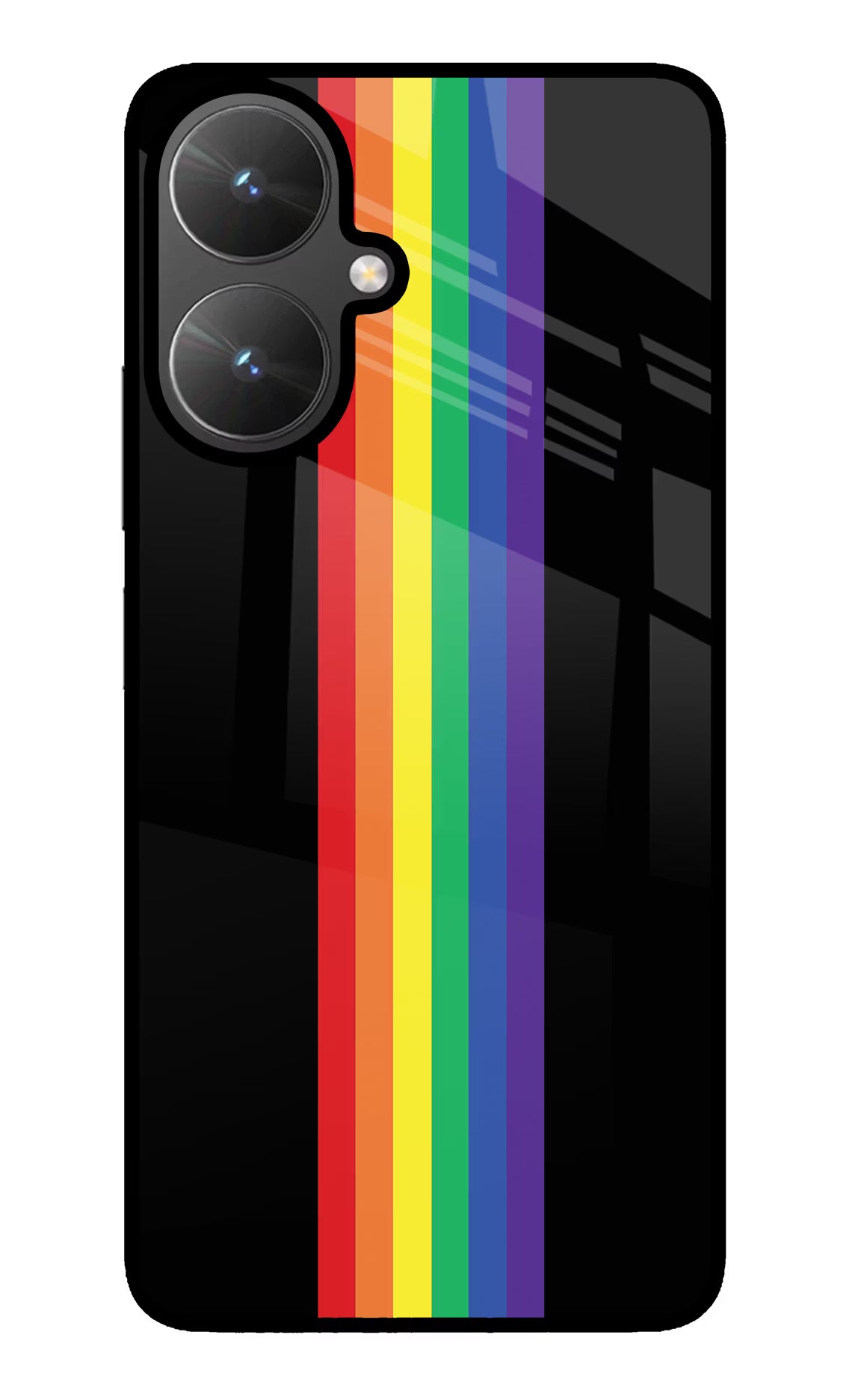 Pride Poco M6 5G Glass Case Back Cover by Casekaro