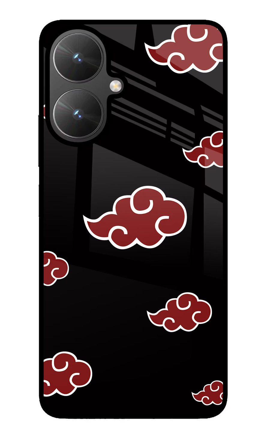 Akatsuki Poco M6 5G Back Cover, Glass case